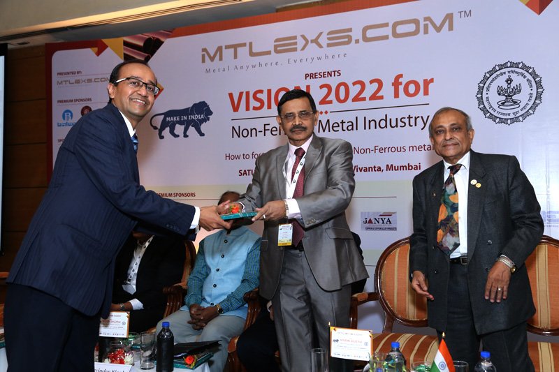 11. Felicitation of Mr. S. Nanda - Hindustan Copper Limited by Mr. Suneel Mardia