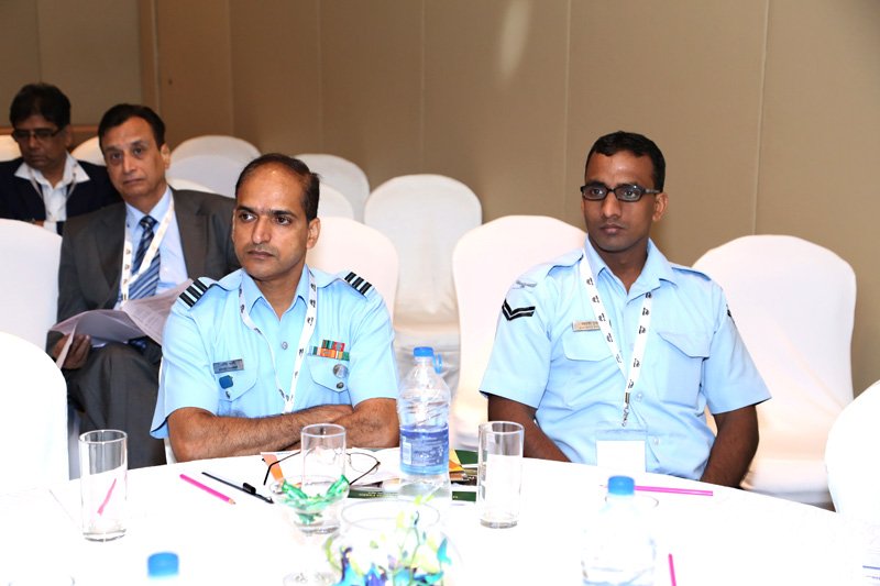 41. Wing Commander Mr.Dhamne with Corporal Ashwini Kumar from IAF